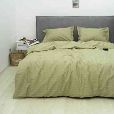 Постільна білизна Tiare 87 Сатин Страйп Кольоровий полуторний (87_Stripe_pl) Вінниця