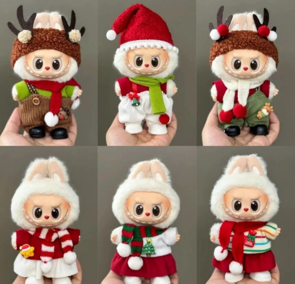 Лабубубу новорічна рандомний колір Київ - фото 9