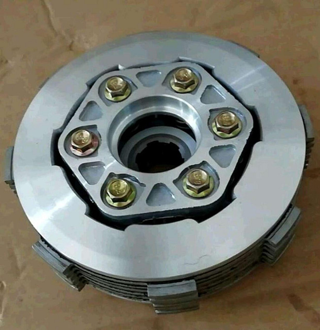 Диски зчеплення (у зборі) мотоцикл 4T CG150 (диски, пружини, столик) (розширена) JH Мукачево - фото 1