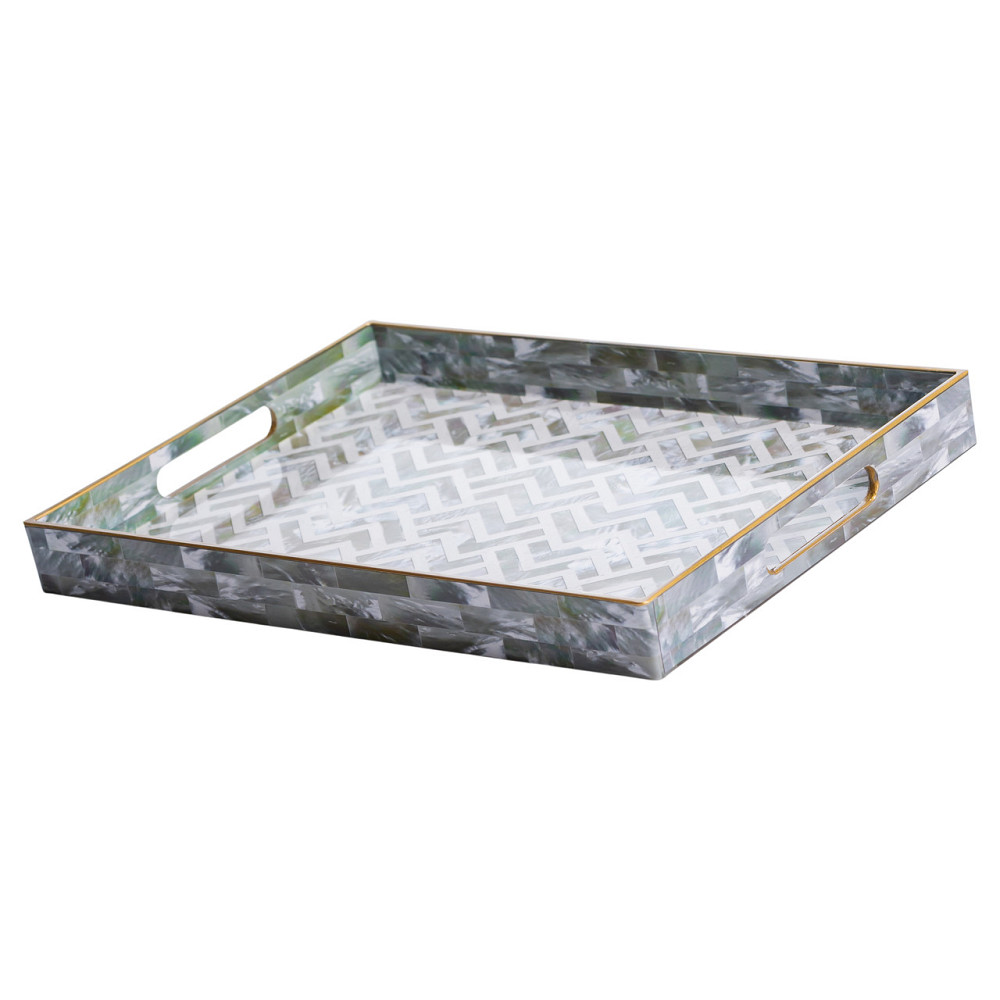 Yiwu Набір прямокутних підносів для подачі їжі 2 (шт) 40×30×4 (см) HP-HK-16 Коломыя - изображение 2