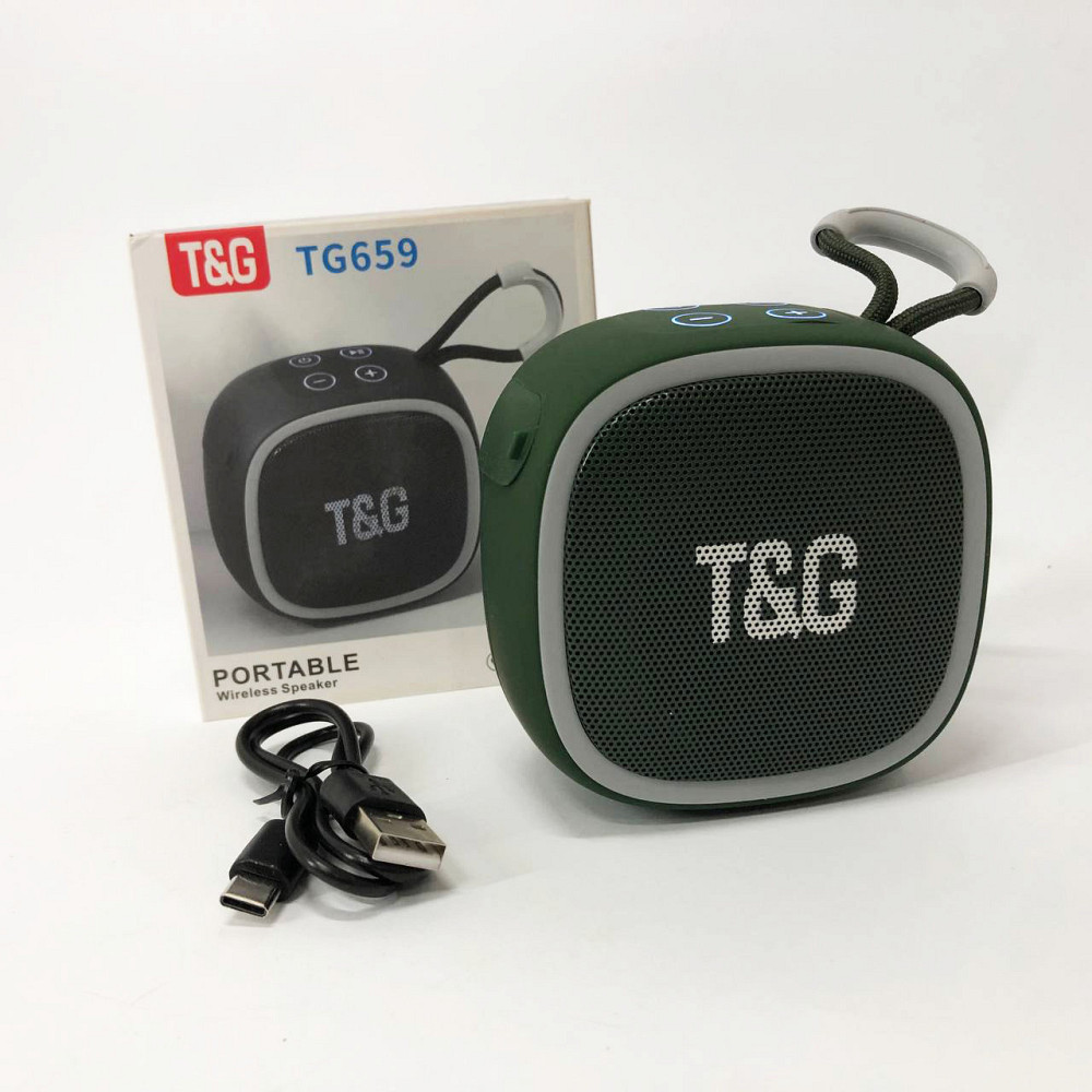 Портативна акустична bluetooth колонка TG659, Bluetooth колонка з зарядкою від usb TJ-88 Львів - фото 6