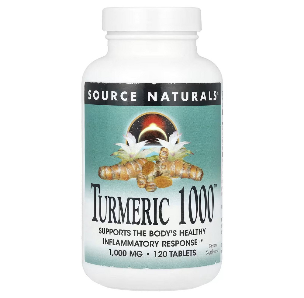 Куркума Source Naturals Turmeric1000 мг 120 таб Киев - изображение 2
