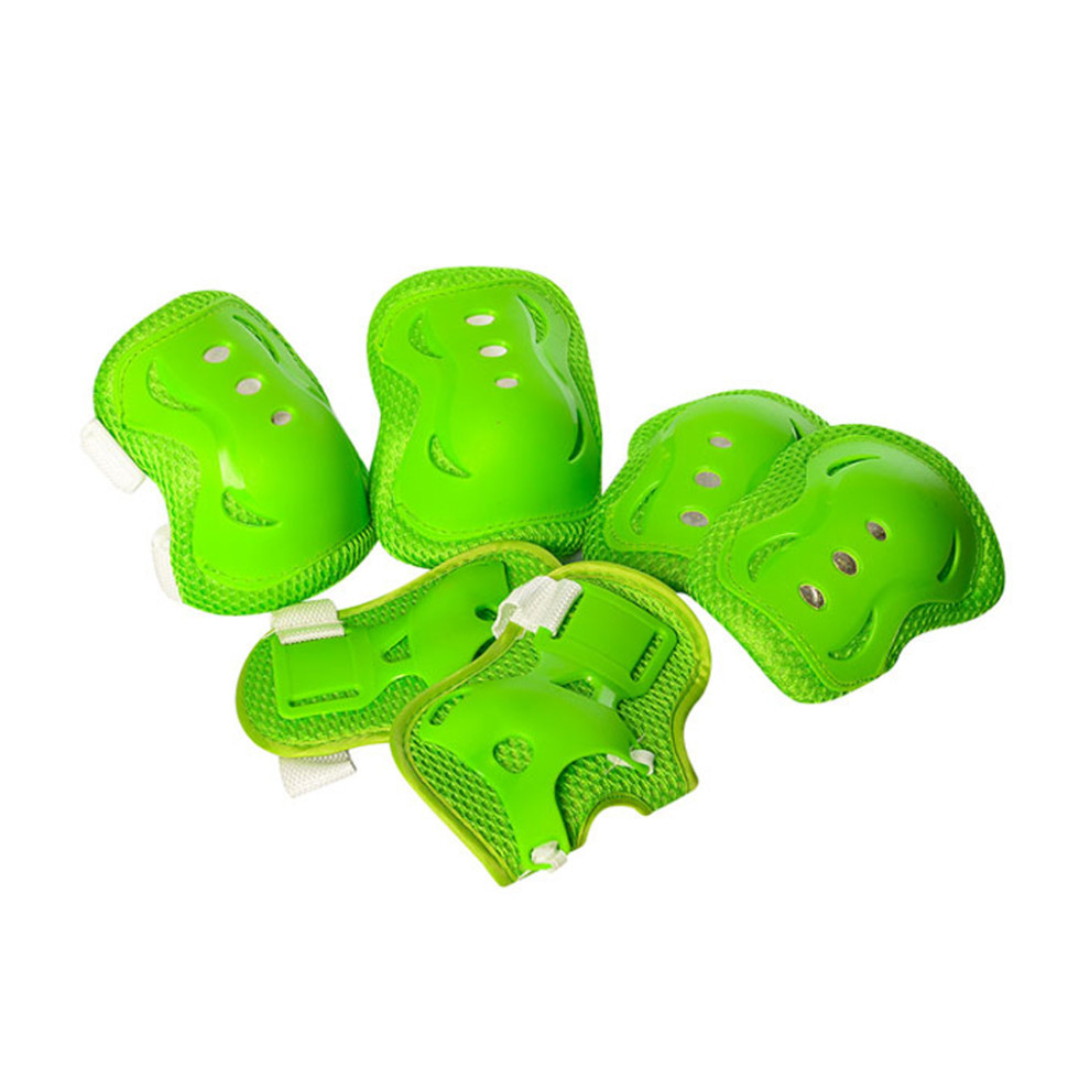 Детский набор защиты Bambi MS 0338 для колен, локтей, запястий Зеленый Винница - изображение 1