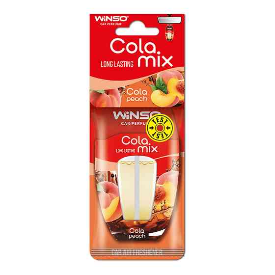 Ароматизатор с двойной капсулой Winso Cola MIX - Cola & Peach Львов