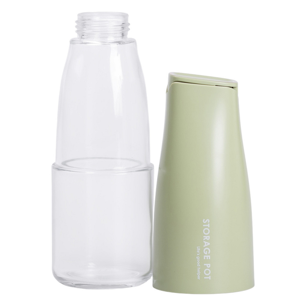 Yiwu Пляшка для соняшникової олії з гравітаційною кришкою 500 мл пляшка для олії з дозатором Зе Київ - фото 4