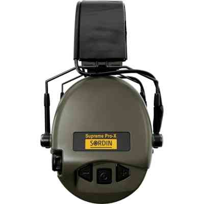 Наушники для стрельбы Sordin Supreme Pro-X SFA зі шкіряним оголівям Green (74502-06-S) Винница