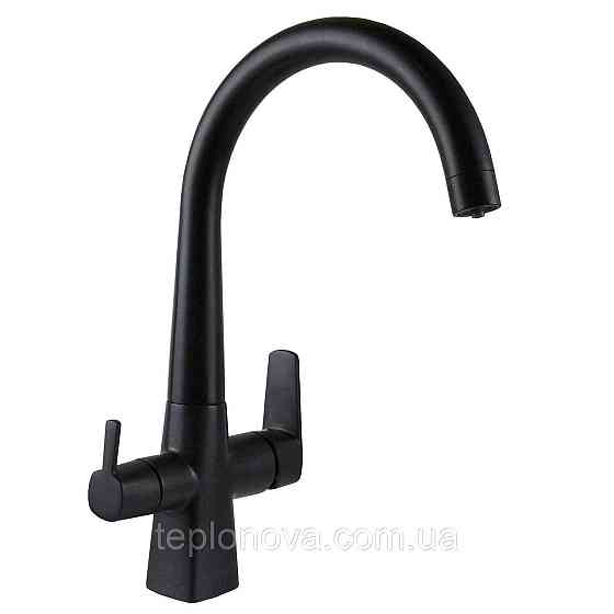 Смеситель для кухни под осмос Globus Lux LAZER GLLR-0999-1-ONIX Черновцы