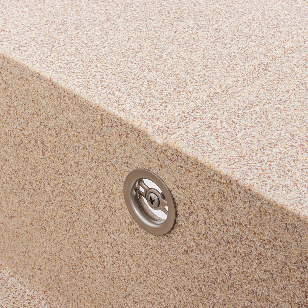 Гранітна мийка VALESO CRIPTA 6550 матова Карамель Коломыя - изображение 6