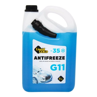 Антифриз Liquid Gold G11 -35°C Синій 5 л (300496) Вінниця - фото 1