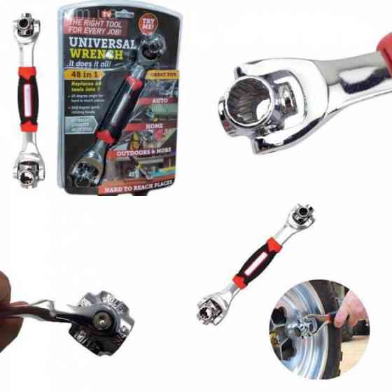 Универсальный ключ 48 в 1 Universal Tiger Wrench PRO original Сверхпрочный, набор универсальных ключей CK-68 Львов
