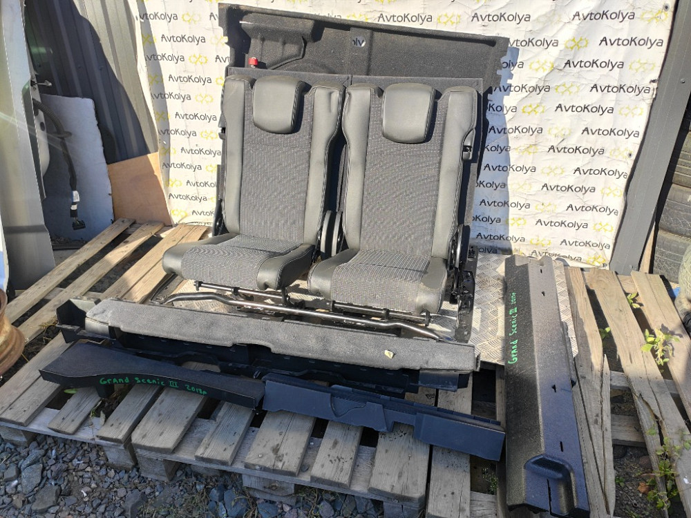 Сидіння Renault Grand Scenic III 2013-2016 (комплект) Ковель - изображение 5
