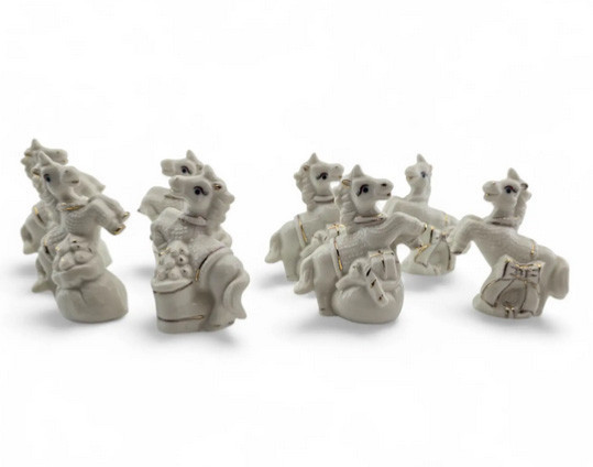 Фигурки фарфоровые Лошади 8 шт Киев - изображение 1