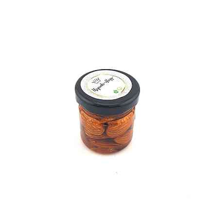 Миндаль с медом в стеклянной баночке весом 50 грамм. Одесса