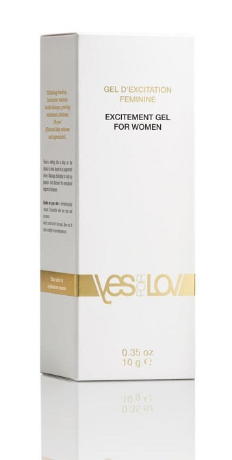 Возбуждающий гель YESforLOV CLITORAL STIMULATING GEL 10 г Sex Aura Киев - изображение 4