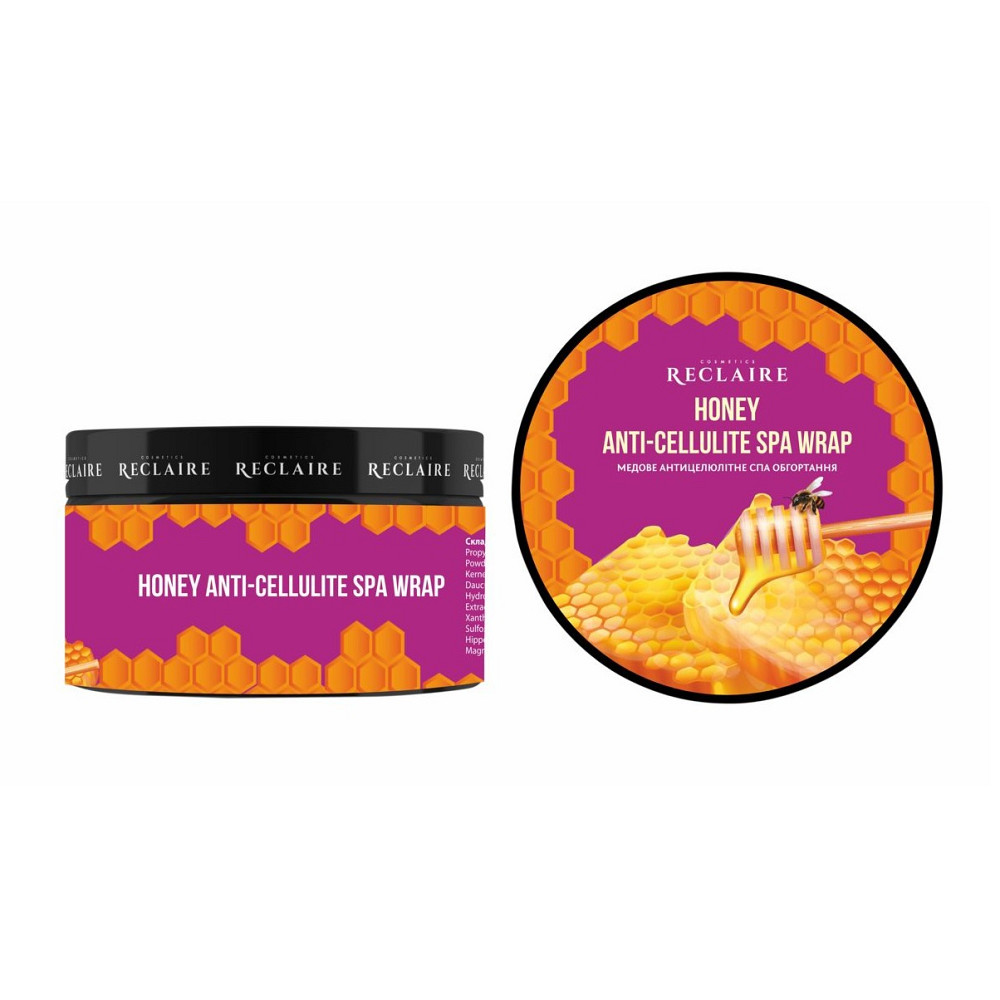 Медове антицелюлітне SPA обгортання Reclaire cosmetics 200 мл Київ - фото 8