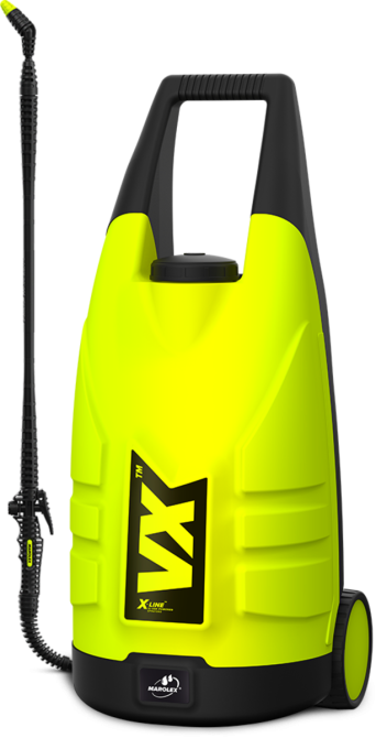 Оприскувач акумуляторний на колесах MAROLEX VX : 20л, Li-Ion 3.4 A*h (4,5год) (з композ захистом) Одеса - фото 1