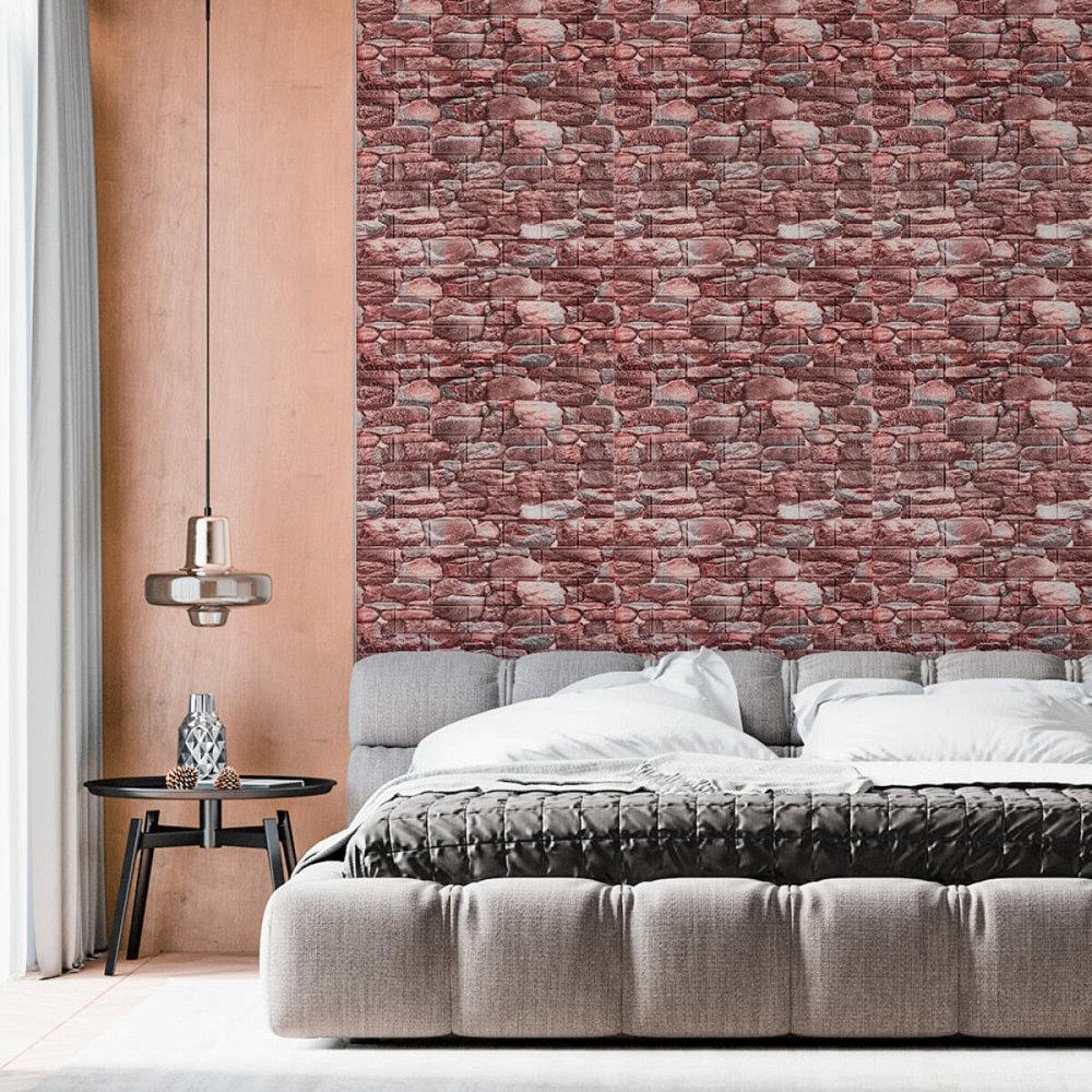 Самоклеящаяся декоративная 3D панель 700х770х5мм Матовый камень (060M) SW-00000635 Киев - изображение 5