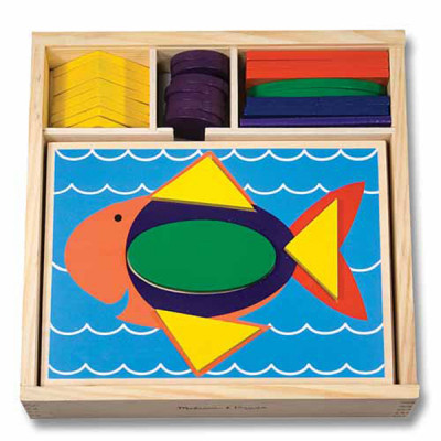 Розвиваюча іграшка Melissa&amp;Doug Мозаика для начинающих (MD528) Вінниця - фото 1
