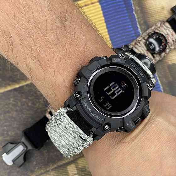 Skmei 1356ACUPK ACU Tactic Co,ass SBR Киев