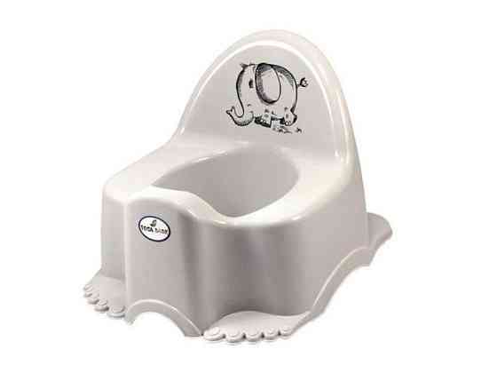 Горщик дитячий з музикою Elephant grey Київ