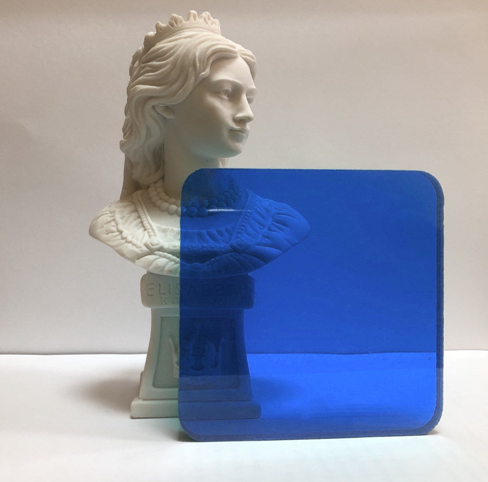 Монолітний полікарбонат OSCAR PR-Solid 3мм синій 2050х6100мм Львів - фото 1