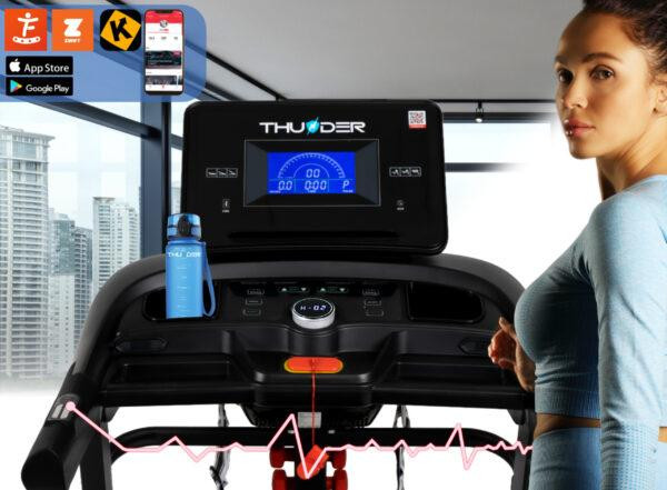 Беговая дорожка электрическая THUNDER CORE-DS-BLACK Киев - изображение 6