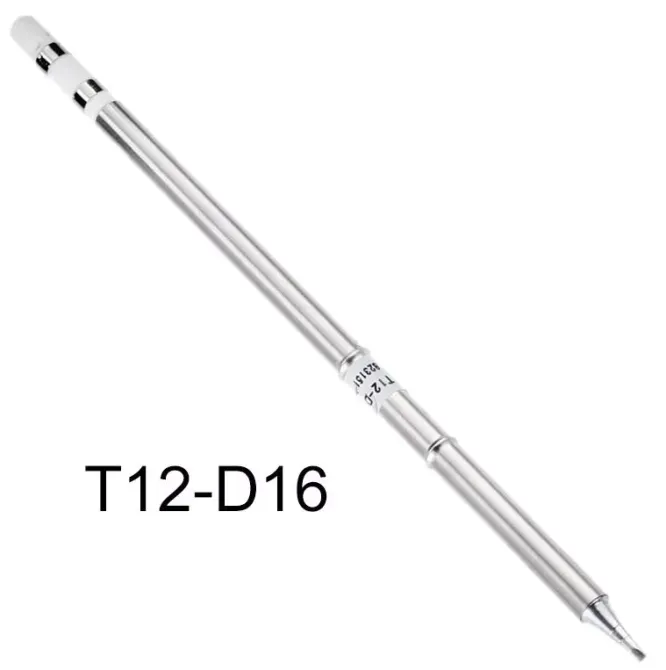 Жало T12-D16 клин для паяльника, сменный наконечник для паяльной станции Hakko T12 Киев - изображение 3