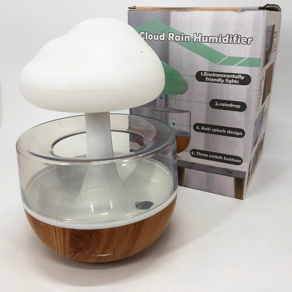 Портативный увлажнитель воздуха для спальни Cloud Rain Humidifier, Увлажнители и очистители воздуха GW-15 Львов - изображение 17
