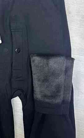 Мужские бесшовные гамаши на меху бамбук 80%, хлопок 10%, эластан 10%, мех Одесса