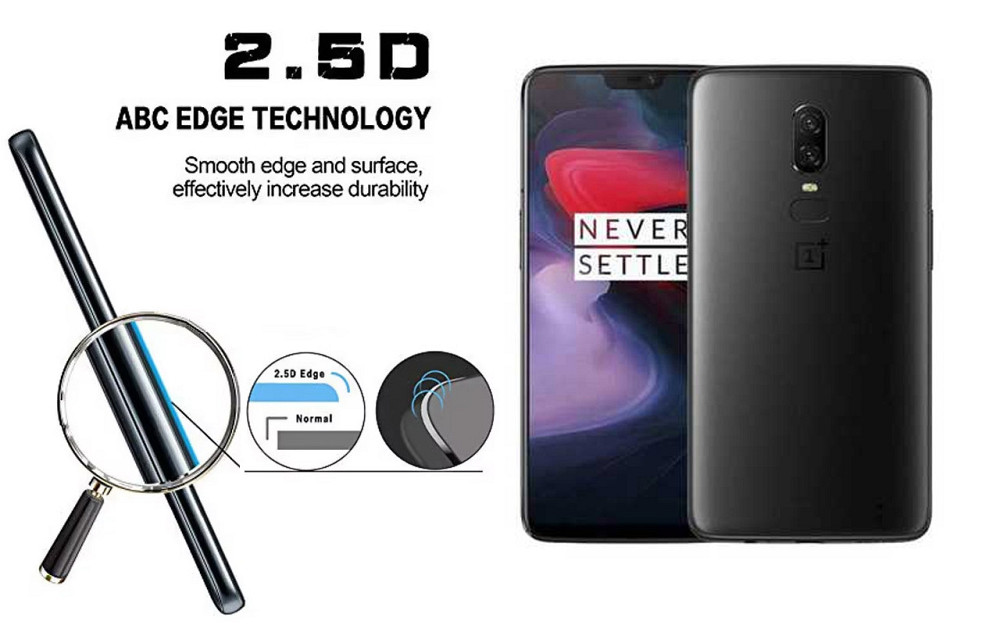 Защитное стекло ArmorGlass для OnePlus 6, OnePlus 6T – устойчивое к царапинам и ударам Киев - изображение 2
