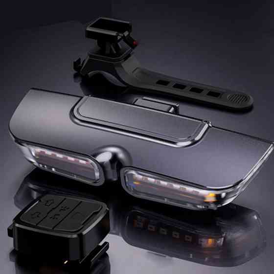 Потужний задній ліхтар для велосипеда XA-817, Задній стоп сигнал для велосипеда Ліхтар вело OA-66 Івано-Франківськ