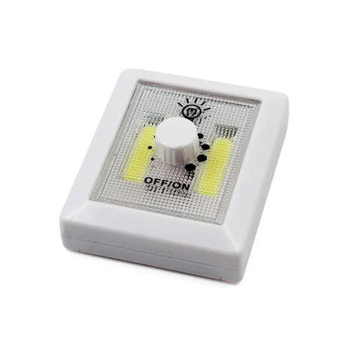 LED світильник настінний з регулятором на батарейках, магніт і липучка Вінниця - фото 1