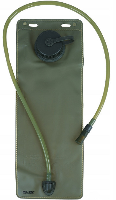 Гідратор для води 3 літри з трубкою 115 см та системою Molle + чохол Mil-Tec "Water Pack" (14537101) Olive Нововолинськ - фото 5
