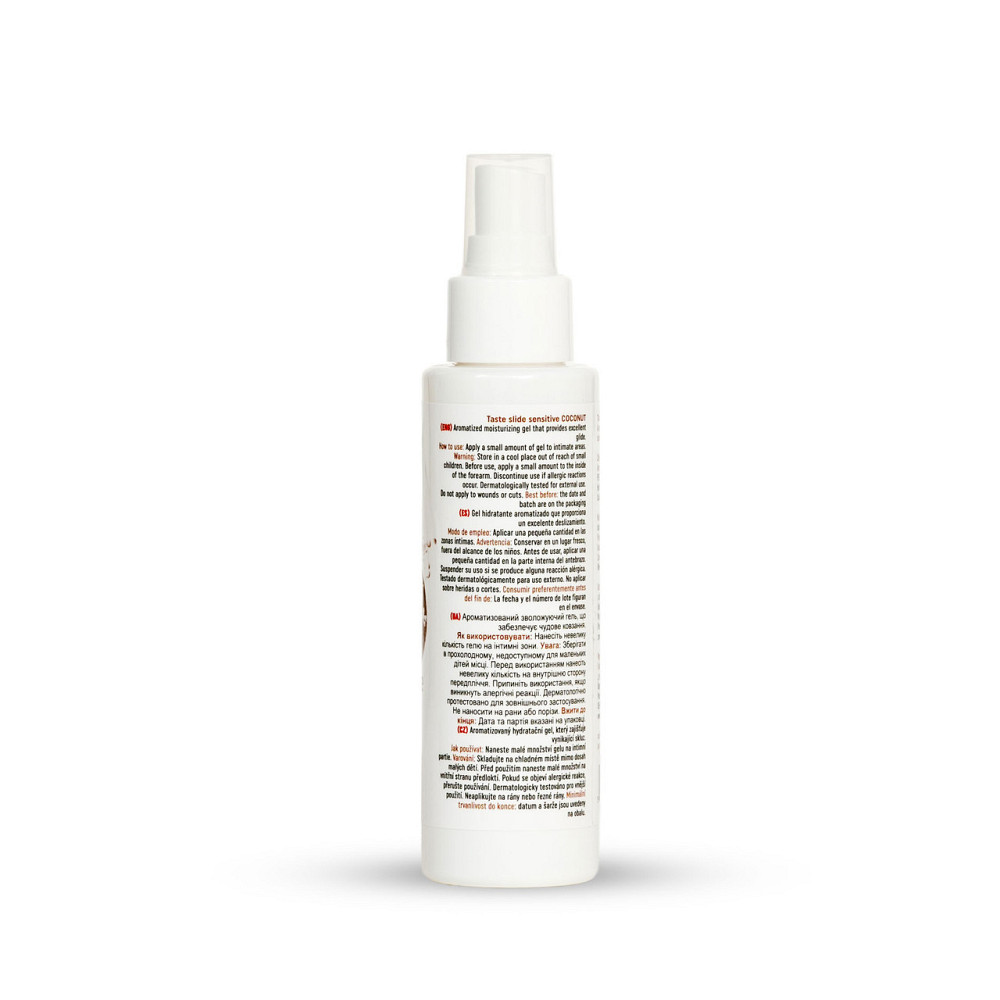 Інтимний гель-лубрикант - MyLove Taste Slide Sensitive Coconut, 100 мл Sex Aura Київ - фото 8