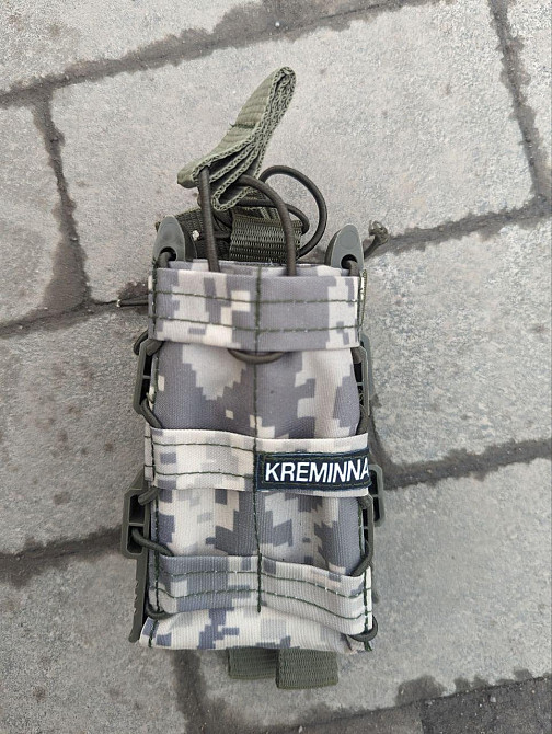 Військовий тактичний підсумок для 2 магазинів, Підсумок АК подвійний відкритий , Сумка-підсумок під  Днепр - изображение 3