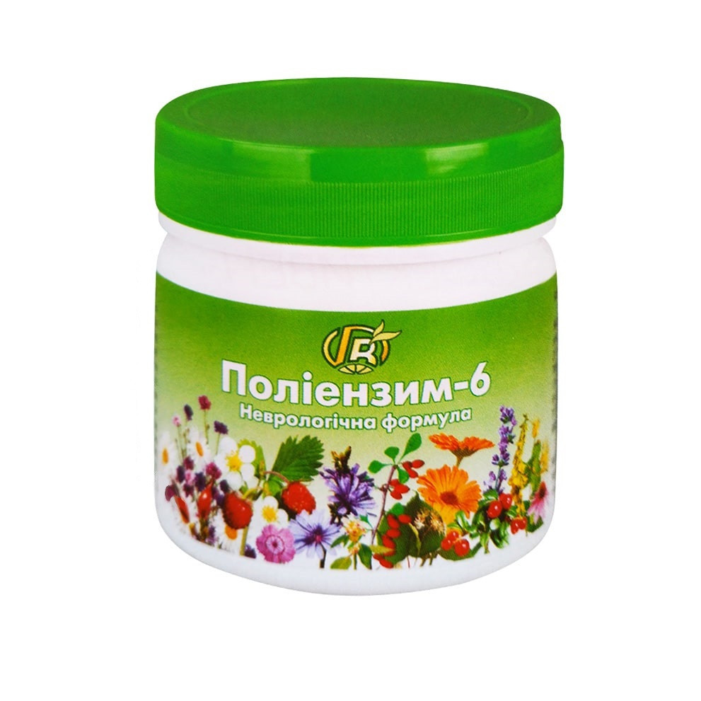 Поліензим-6 Неврологічна формула / ТМ Грін-Віза / 280 мл Київ - фото 1