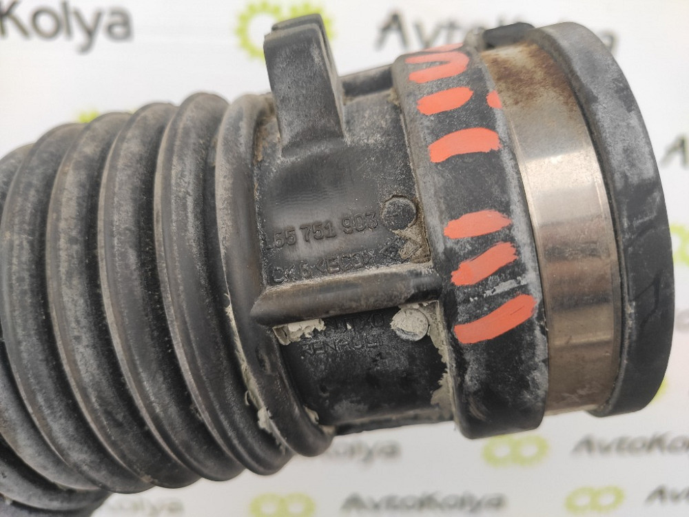 Патрубок повітряний Renault Megane III 1.6 dci 2009-2016 (165751903) Ковель - фото 2
