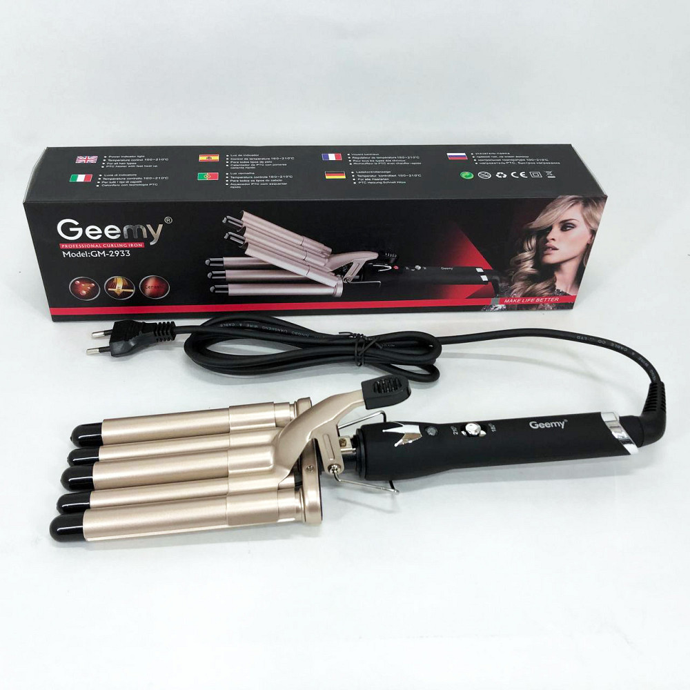 Плойка спіральна для завивки волосся, Плойка для гладкого волосся і локонів Сучасна завивки SL-20 Львів - фото 9