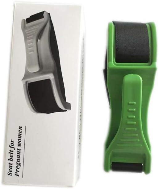 Ремінь безпеки для вагітних регулятор положення ременя авто комфортний адаптер захист животика зелений Київ - фото 6
