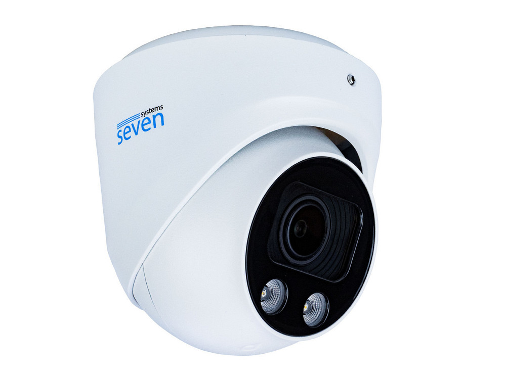 Моторизована варіофокальна IP-відеокамера 5 Мп SEVEN IP-7235PA-DL 2,7-13,5 мм з розумним подвійним підсвічуванням Київ - фото 5