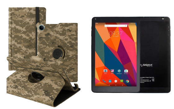 Чохол Spinner360 для планшета Sigma mobile Tab A1015, TAB A1020, колір Xaki Київ