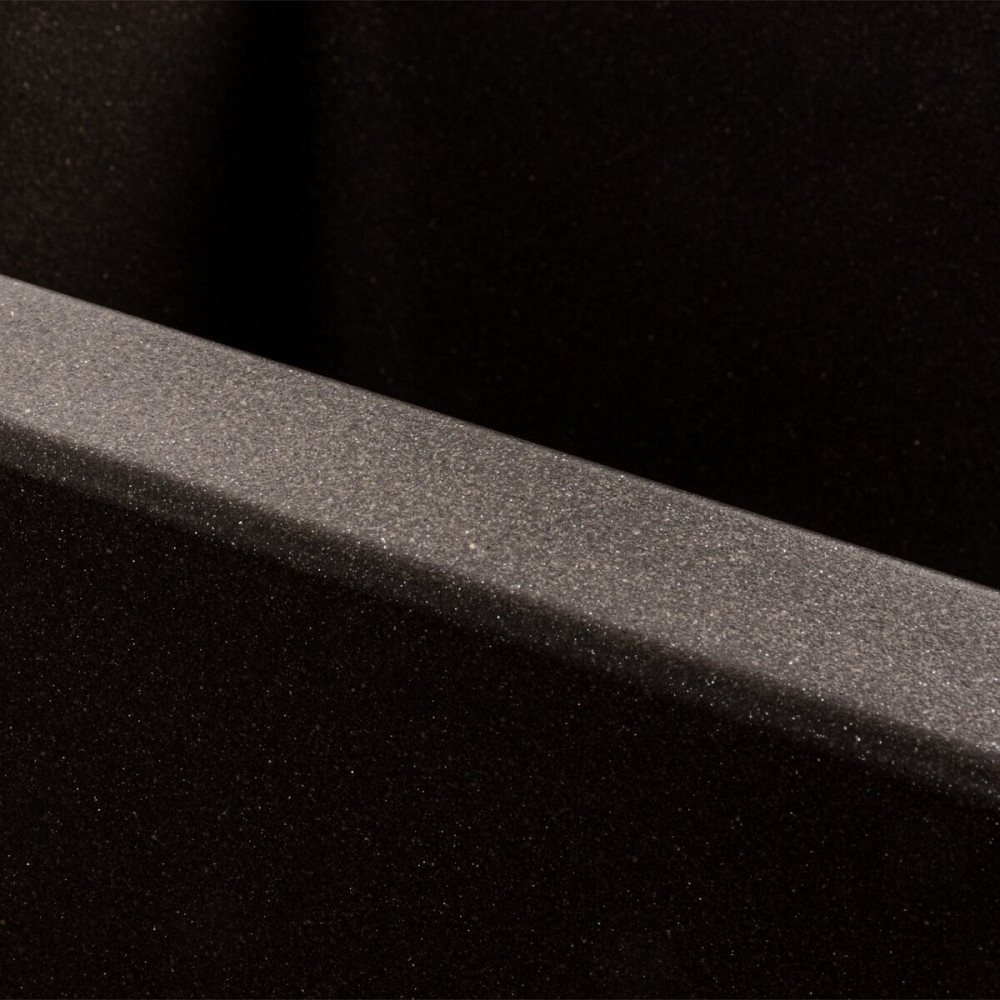 Гранітна мийка для кухні VALESO TOSKANA 7850W матова Темна скеля Коломия - фото 7