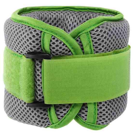 Утяжелители-манжеты водонепроницаемые Zelart FI-7210-1 2x1кг Вишнёвое