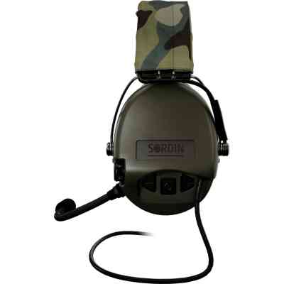Наушники для стрельбы Sordin Supreme MIL CC з верхнім тримачем (75332-06-S) Винница