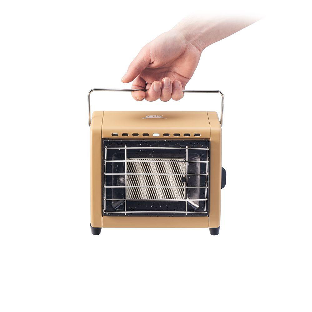 Газовая горелка-обогреватель BRS-H23, коричневый Ровно - изображение 6