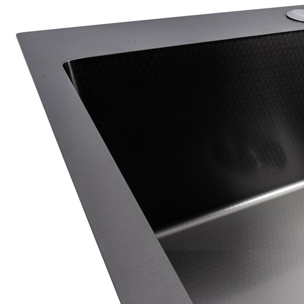 58*43 Мийка PVD чорна Valeso Handmade DECOR (3.0/0.8) Коломыя - изображение 4