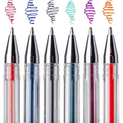 Ручка гелева Yes Classic набір 6 шт (420371) Вінниця