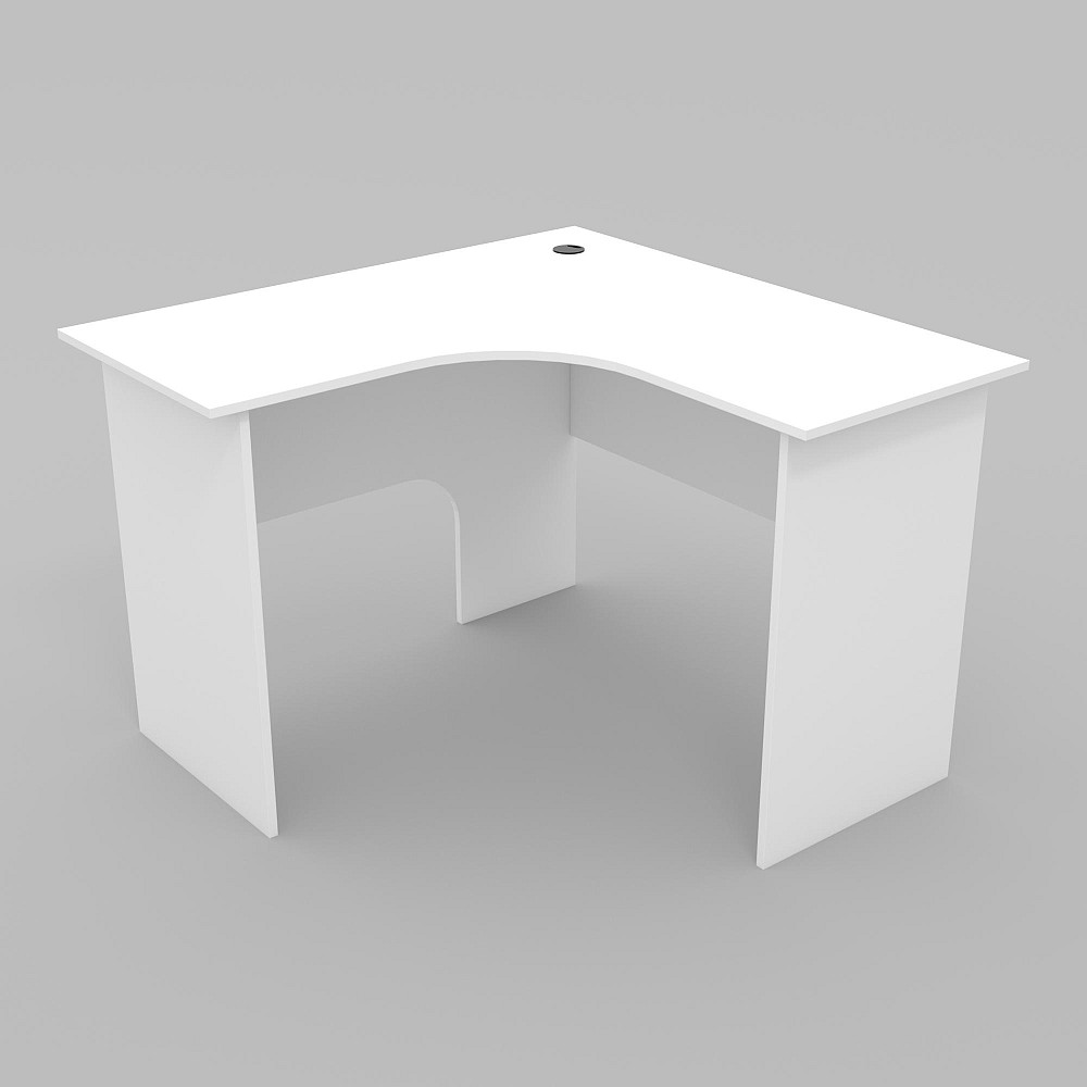 Стіл кутовий ОСК-1, Білий, 1100/1100/760 Львів - фото 1