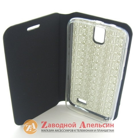 Чохол книжка Lenovo A328 Flip Cover black Одеса - фото 6