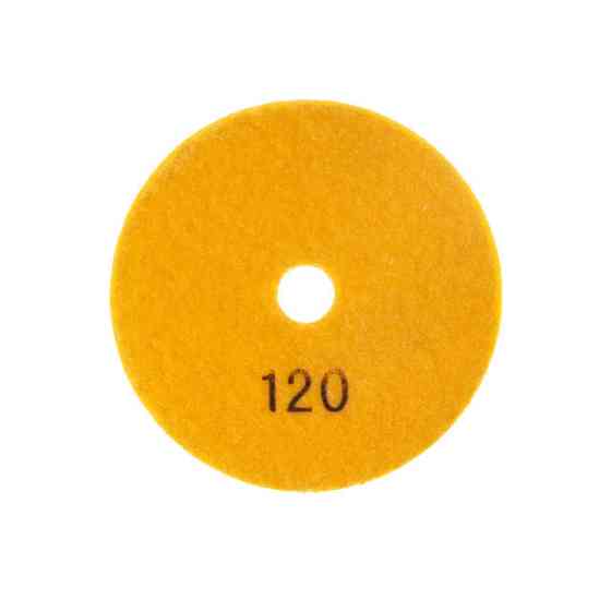 Окружность алмазная шлифовальная, гибкая на липучке 100 мм P120. INTERTOOL BT-0908 Киев